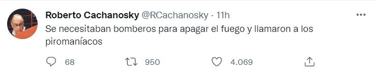 Tweet Cachanosky