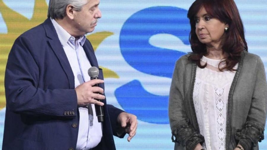 Alberto Fernández y Cristina Kirchner