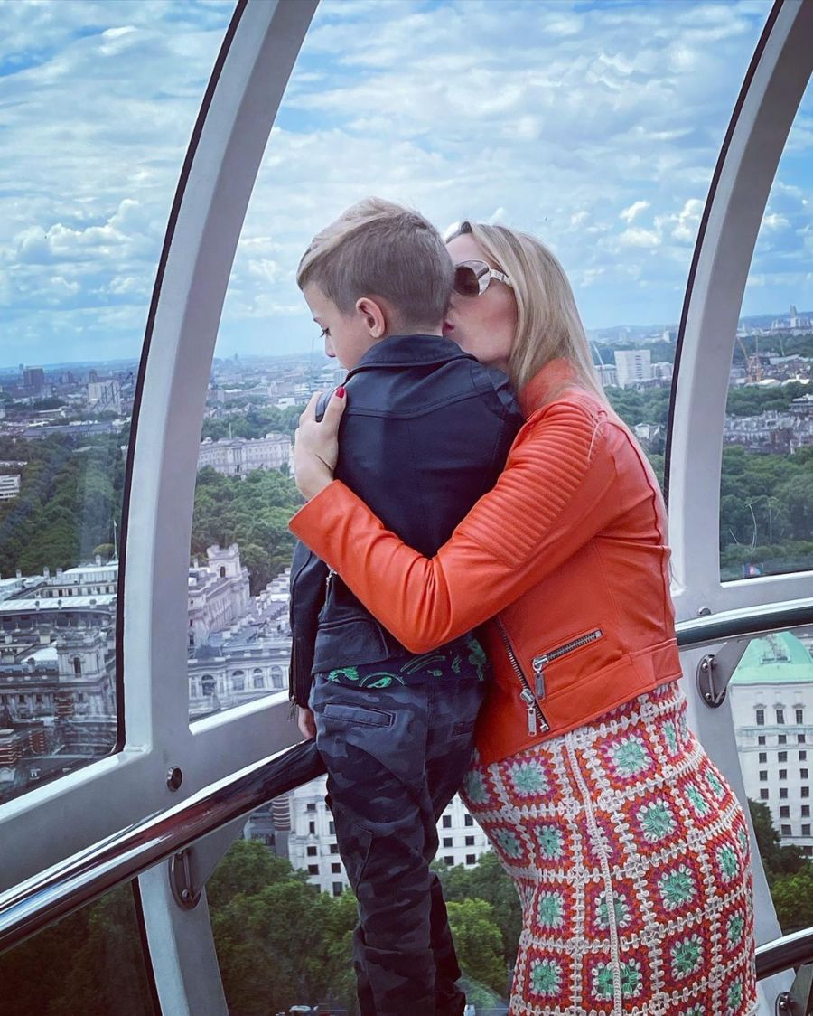 Luisana Lopilato compartió los detalles de su viaje a Londres junto a sus hijos