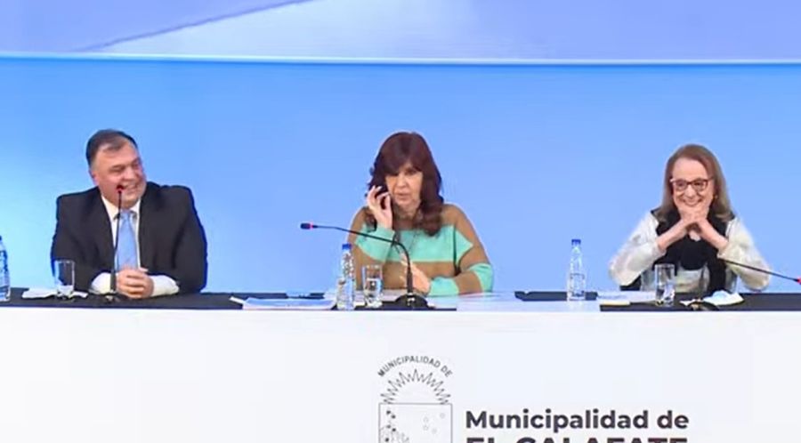 Cristina Fernández en Calafate 20220708