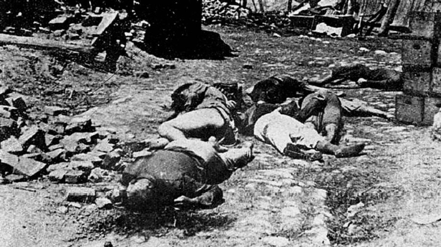 BUCHA 2022-ODESA 1941. Masacres en el territorio ucraniano con setenta años de diferencia: unas cometidas por los rusos y otras por los nazis.