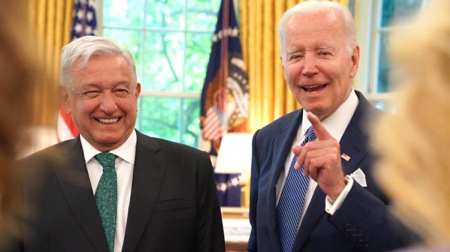 Meeting López Obrador and Joe Biden 20220712