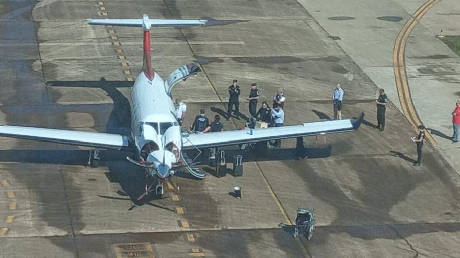 Aeropuerto Internacional Cataratas del Iguazú hallaron 500 mil dólares que intentaban sacar del país en un avión privado 20220714