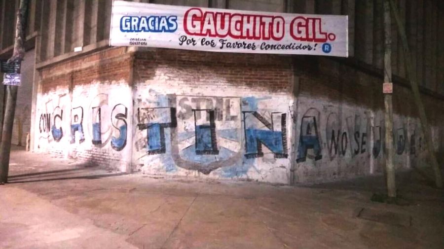 Pintadas Conurbano Cristina Fernández 20220720