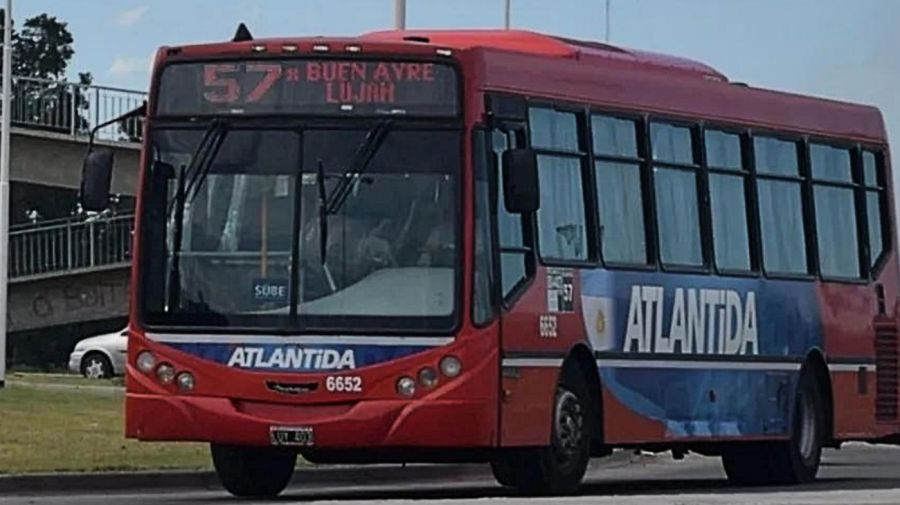 La línea 57, Transportes Atlántida, es una de las más tradicionales hacia la zona oeste y Luján.