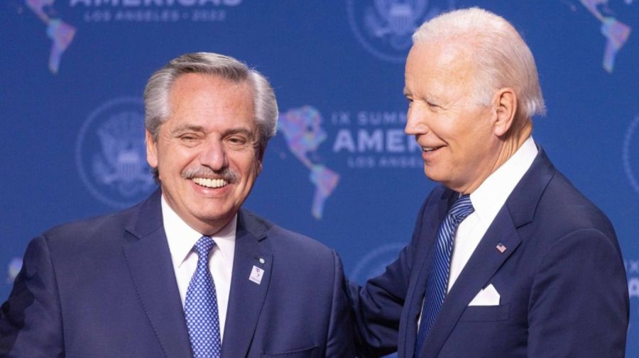 Alberto Fernández y Joe Biden
