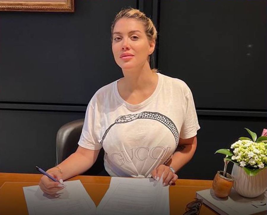 Wanda Nara ya firmó contrato con Telefe: “Nuevo desafío en mi carrera”