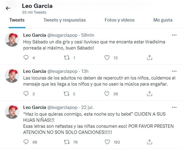 Leo García volvió al ataque contra Tini Stoessel: 