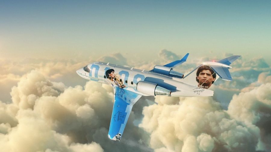 Avión Diego Maradona