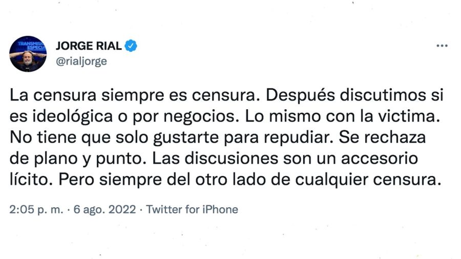 Jorge Rial reveló la interna de Daniel Vila con sus socios en América