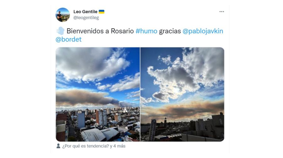 humo en rosario