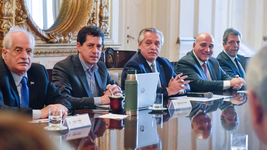 Alberto Fernández participa de la reunión de gabinete 20220810