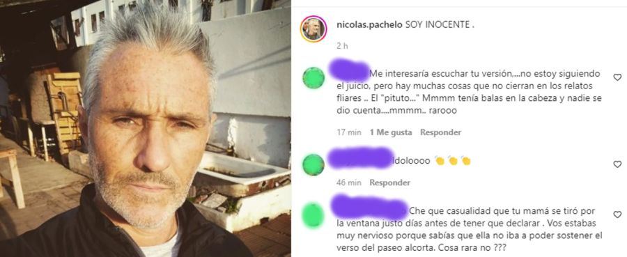 Nicolás Pachelo creó una cuenta de Instagram 202200816