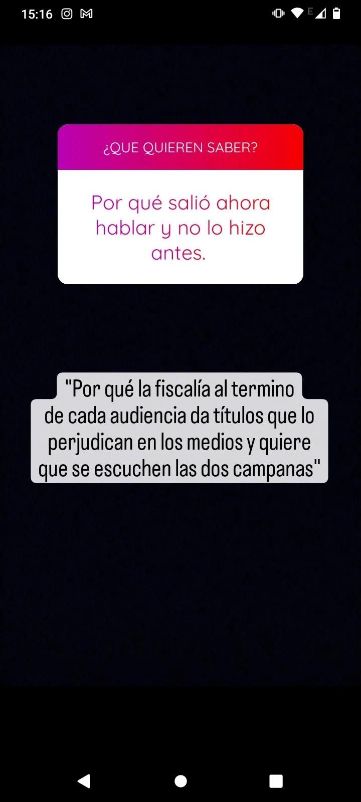 El Instagram de Nicolás Pachelo 20220818