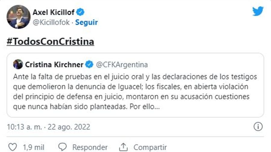 Juicio Cristina Kirchner