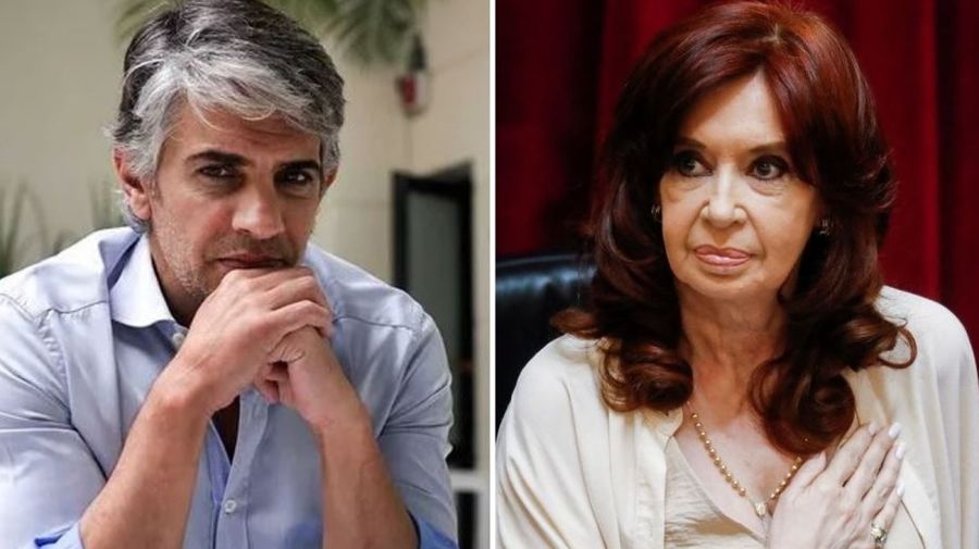 Pablo Echarri y Cristina Kirchner