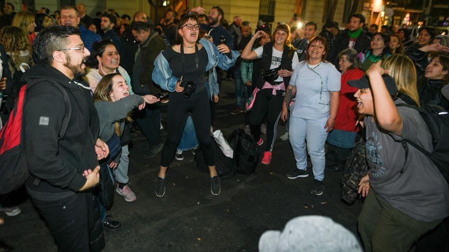 Militantes brindan su apoyo a la vicepresidenta Cristina Kirchner 20220823