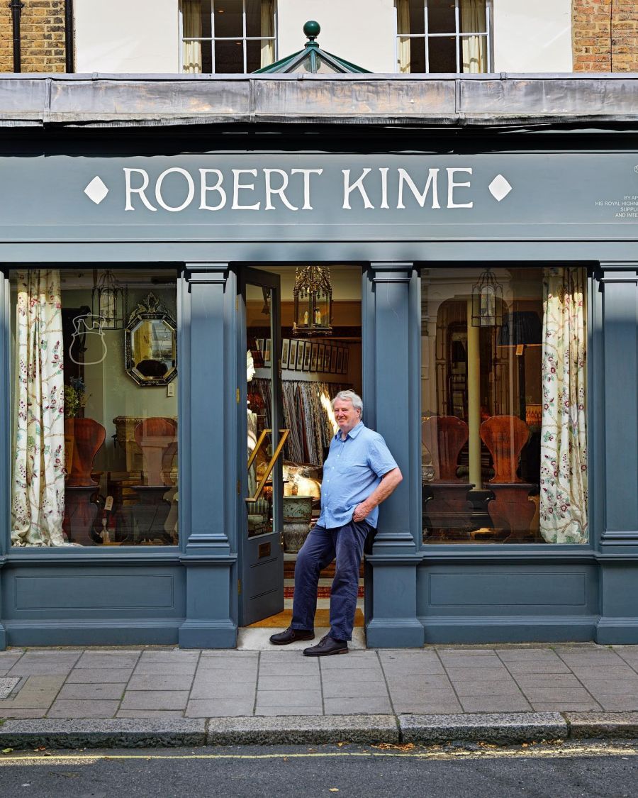 Murió Robert Kime, el célebre diseñador de las residencias reales 