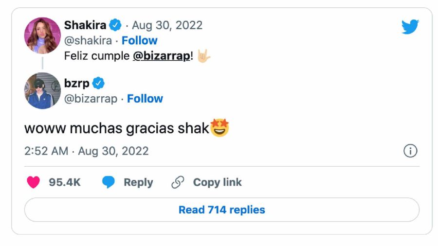Shakira y Bizarrap: un nuevo detalle confirmaría el acercamiento