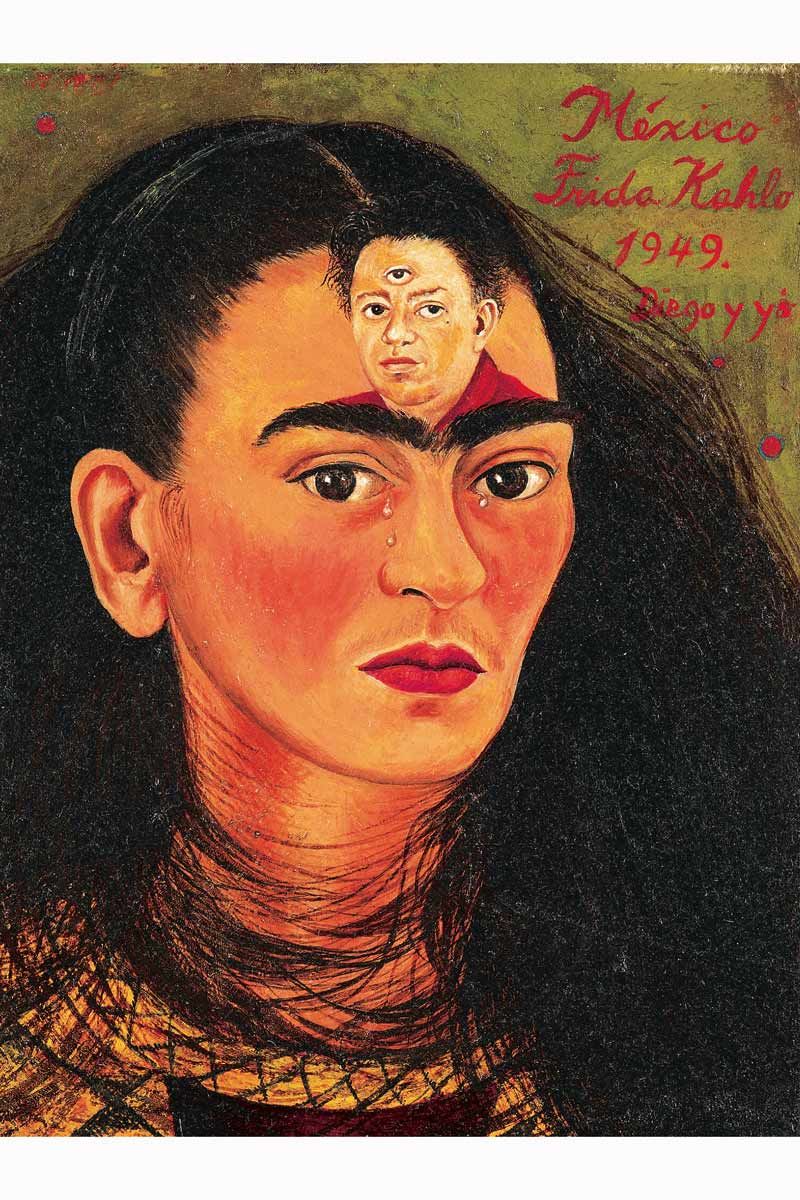 Diego y yo, Frida Kahlo