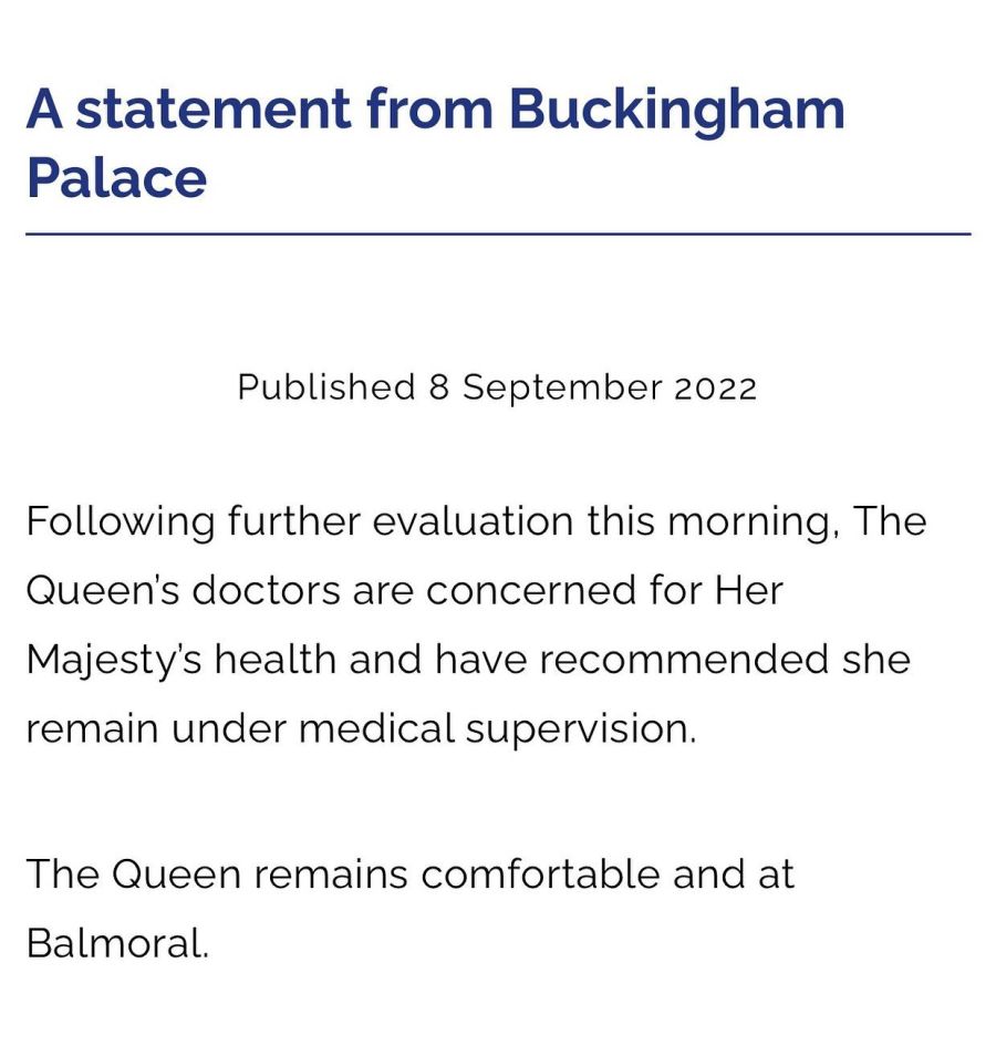 Preocupa la salud de la Reina Isabel II: la Familia Real británica se reúne en el castillo de Balmoral 