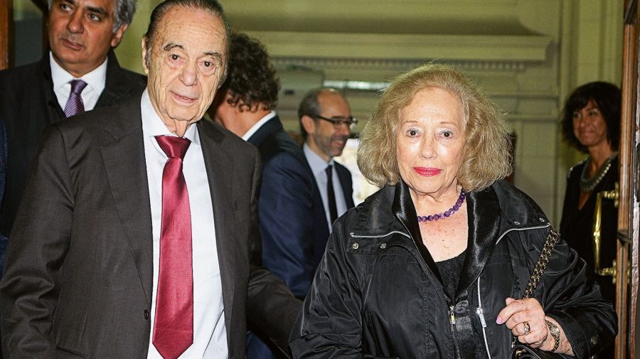 Alberto Guido Fontevecchia junto a su esposa, Nelva Elvira Balbina López.