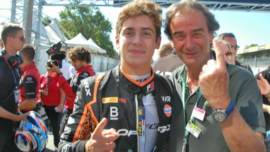 El argentino Franco Colapinto ganó en Monza