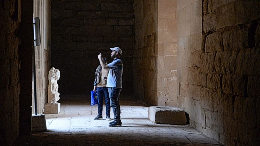 Turistas en ruinas milenarias el norte de Irak: quieren dar 