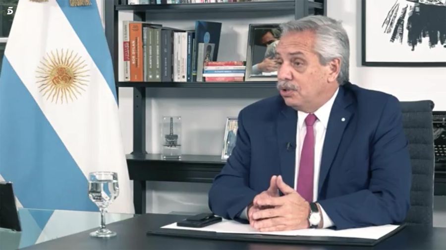 Entrevista a Alberto Fernández , presidente de Argentina, para hablar sobre el suceso ocurrido con la vicepresidenta