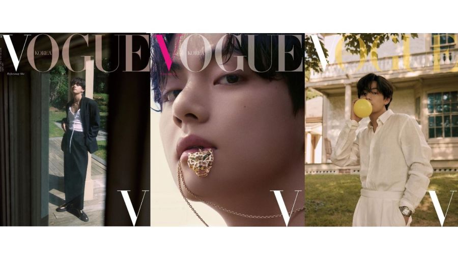 V de BTS em Vogue Korea