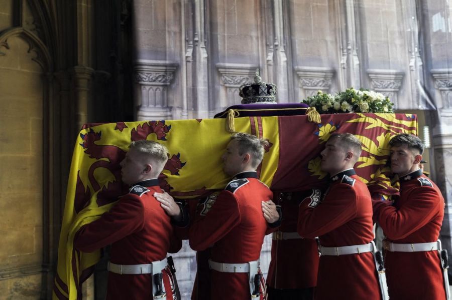 Procesión fúnebre de la reina Isabel II en Londres