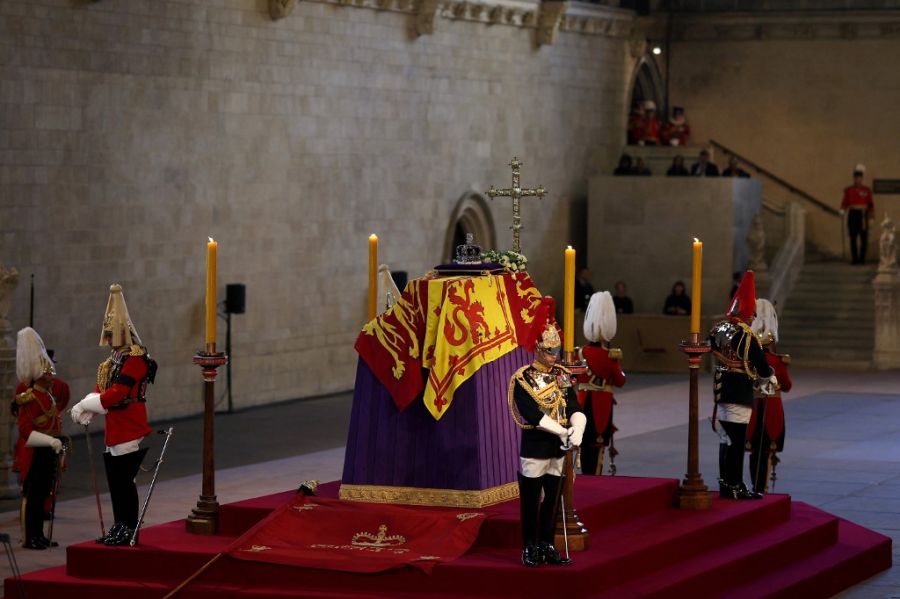 Procesión fúnebre de la reina Isabel II en Londres