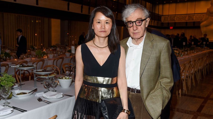 Woody Allen y Soon Yi Previn 