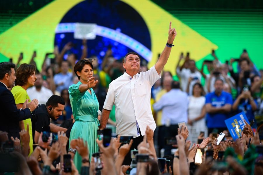 President Jair Bolsonaro Kicks Off Re-election Campaign