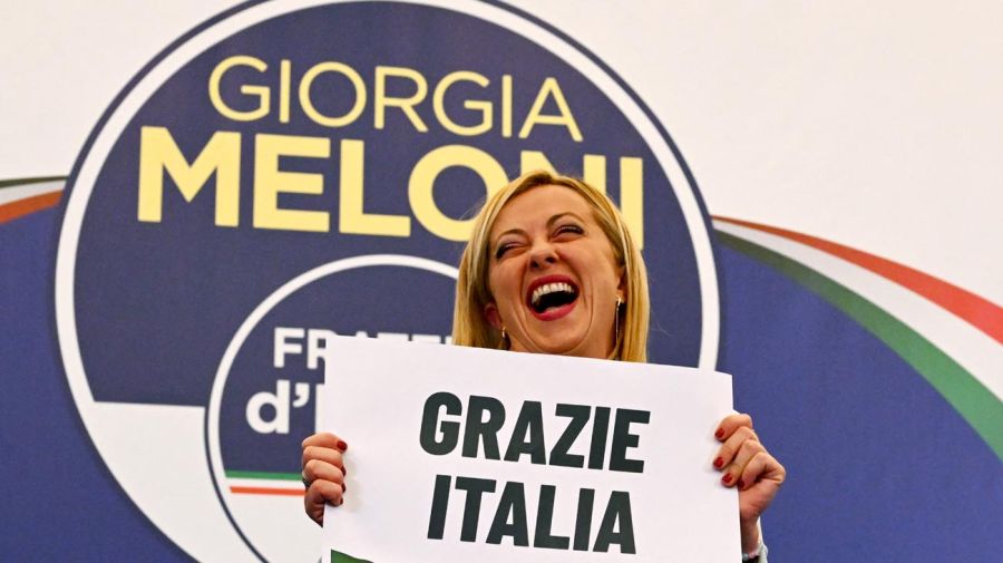 Giorgia Meloni Hermanos de Italia (Fratelli d'Italia) 20220926