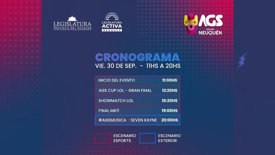 La Argentina Game Show realizará una edición en Neuquén