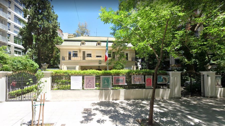 La embajada de México en Argentina