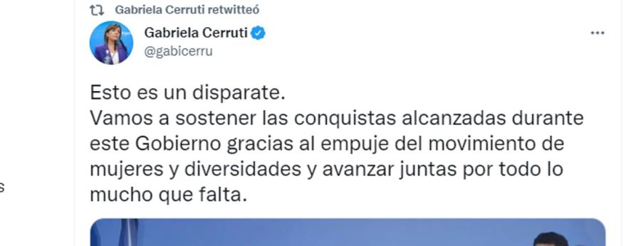 Cerruti calificó a 