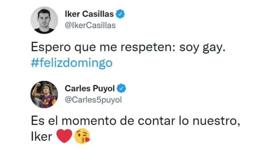 Iker Casillas tuit