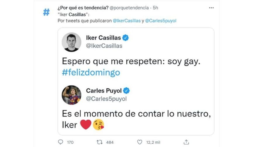 Tuit Iker Casillas