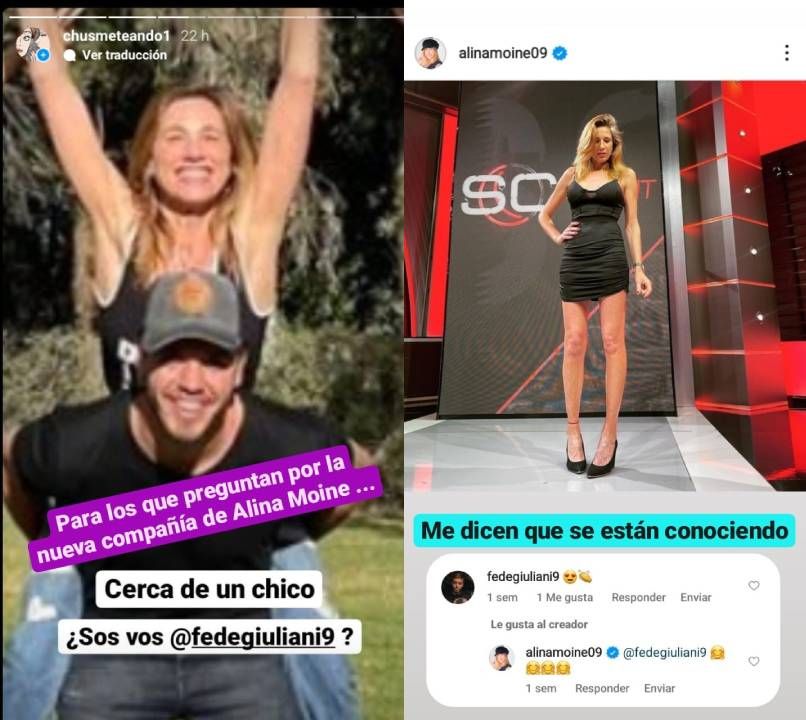 Aseguran que Alina Moine tiene un nuevo candidato y es un ex de Cande Tinelli 