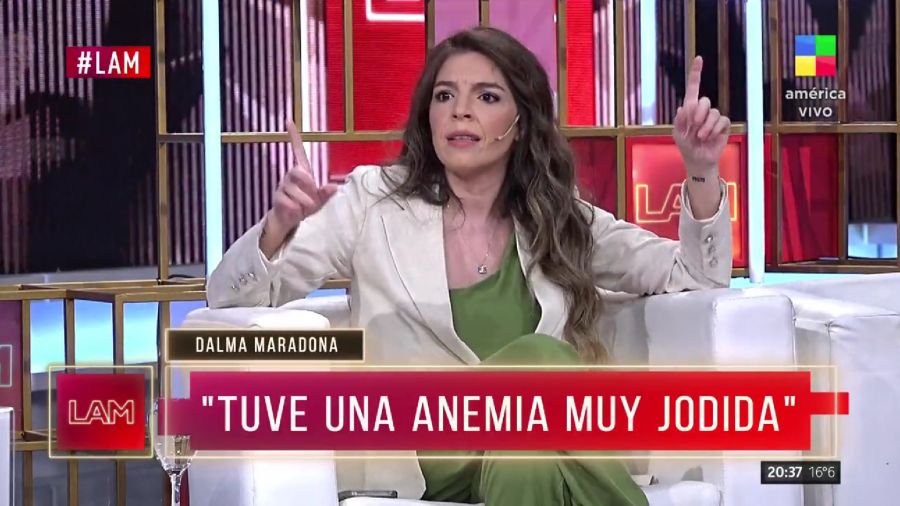 Dalma Maradona rompió el silencio sobre su problema de salud: 
