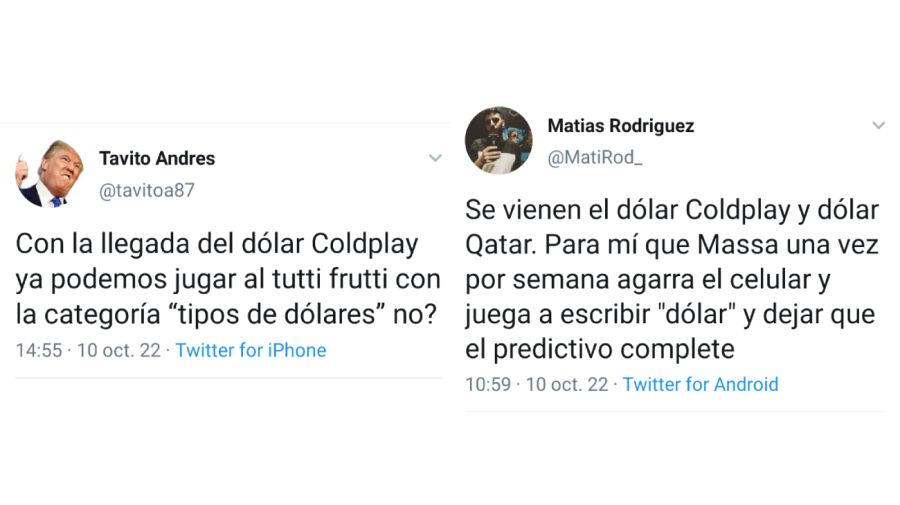 Memes Dólar Coldplay