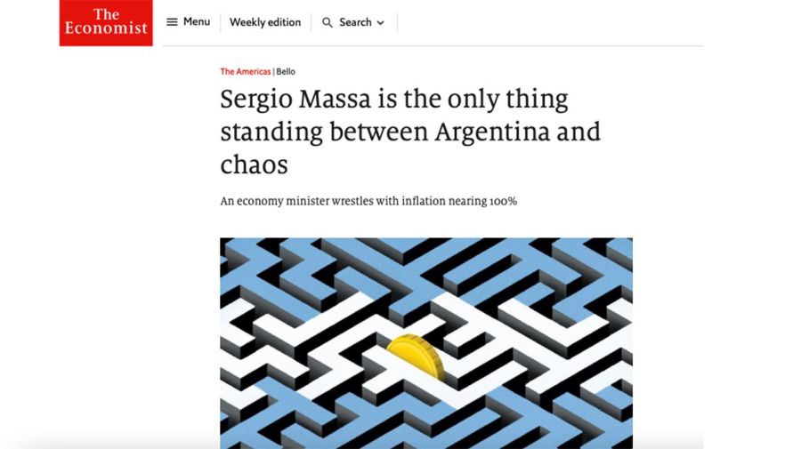 The Economist sobre Sergio Massa 20221013