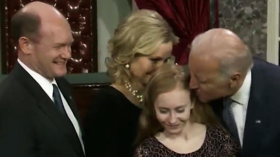 Joe Biden y su conducta inapropiada 20221017