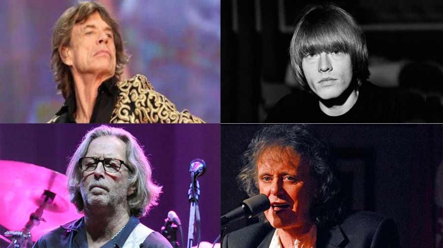 Mick Jagger, Brian Jones, Eric Clapton y Donovan Leitch 20221017