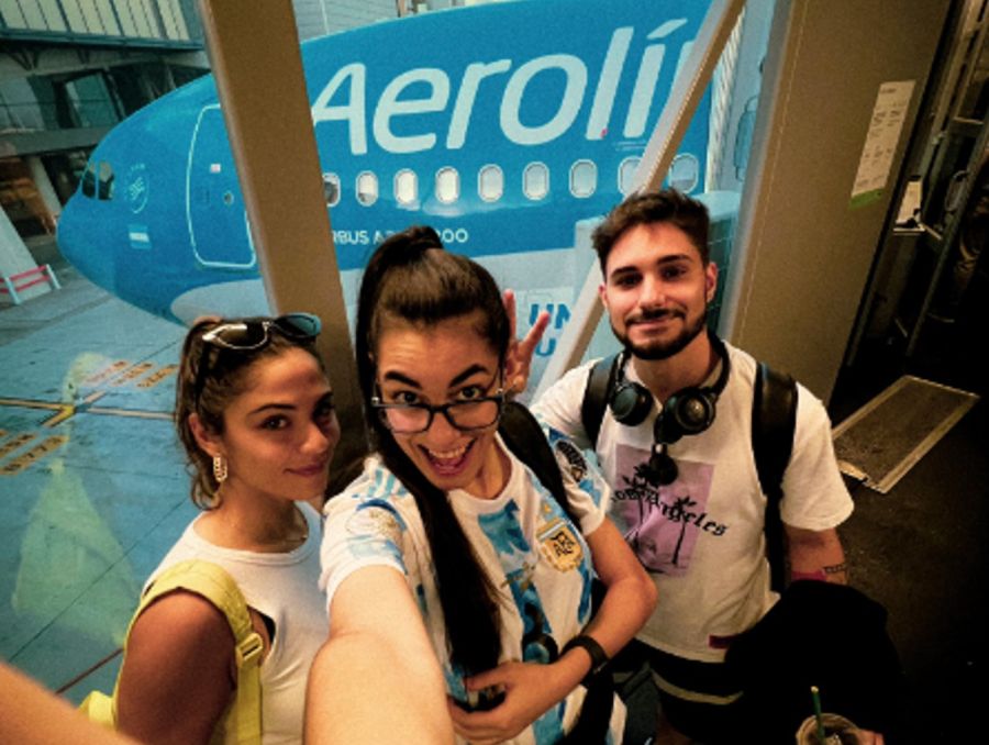 Vuelo de aerolíneas argentinas 20221019