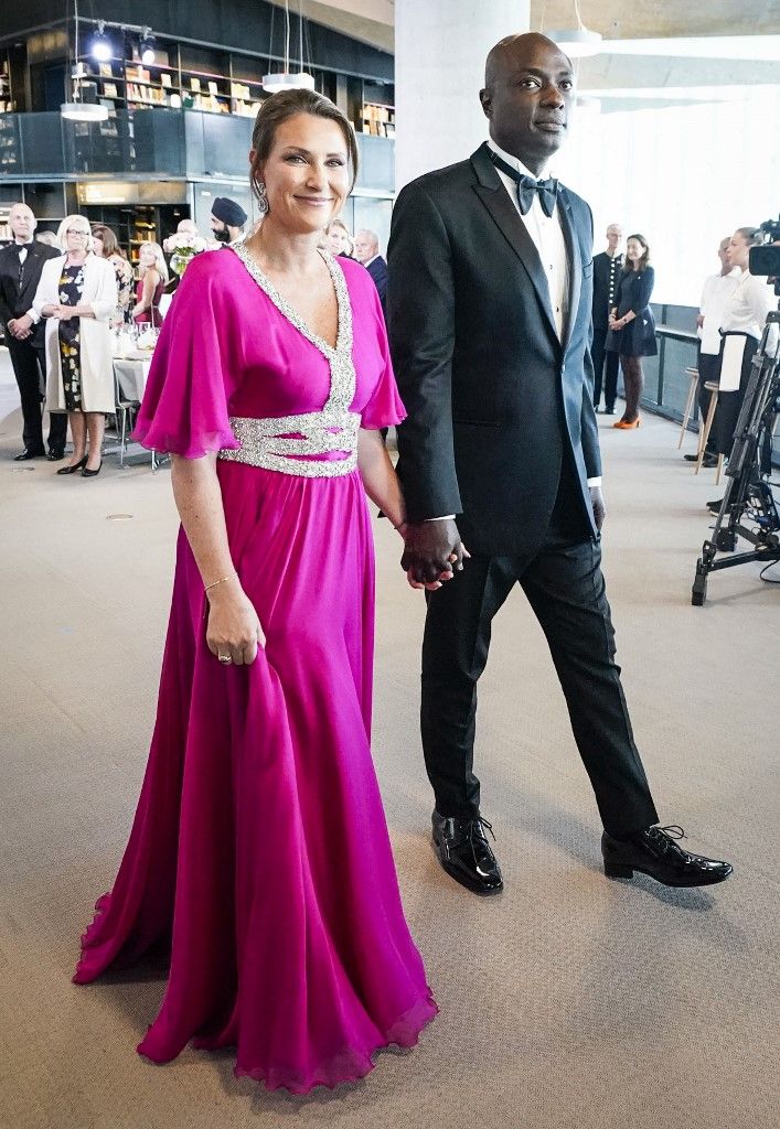 Durek Verrett y la princesa Marta Luisa de Noruega