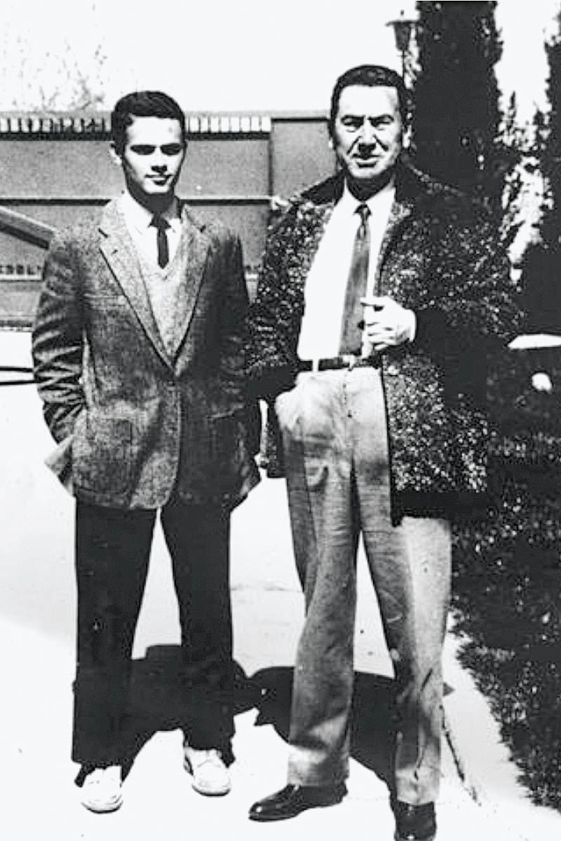 Guillermo Schavelzon y Juan Domingo Perón