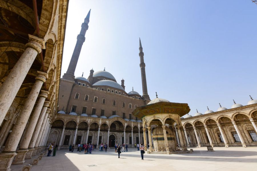 Mezquita de Alabastro en El Cairo